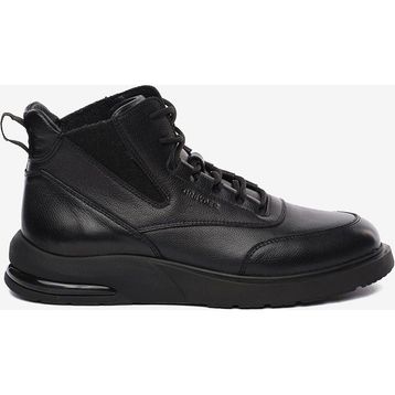 Greyder 5K1SB18741 Erkek Siyah Hakiki Deri Sneaker Bot