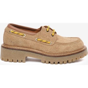 Greyder 5K2CA35344 Kadın Bej Hakiki Deri Loafer Ayakkabı
