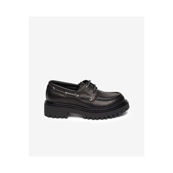Greyder 5K2CA35344 Kadın Siyah Hakiki Deri Loafer Ayakkabı