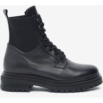 Greyder 5K2UB30862 Siyah Hakiki Deri Military Kadın Bot
