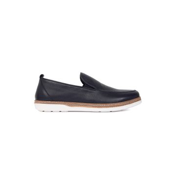 Greyder GRY-3Y1UA62624 Lacivert Hakiki Deri Erkek Günlük Ayakkabı