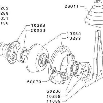 Grillo G85D -12000 Debriyaj Koniği