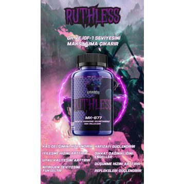 Grim Labs Sarms Ruthless MK-677 60 Tablet İbutamoren