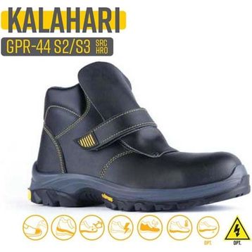 Gripper GPR-44R S2 Kalahari Hro Barton Siyah İş Ayakkabısı