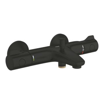 Grohe 1022032430 Grohtherm 800 Termostatik Mat Siyah Banyo Bataryası