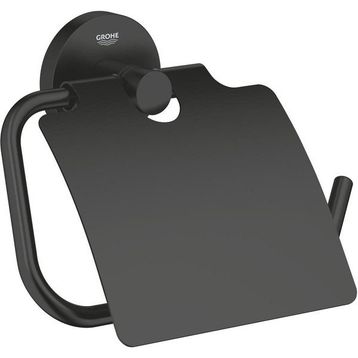 Grohe 1024652430 Essentials Mat Siyah Tuvalet Kağıtlığı