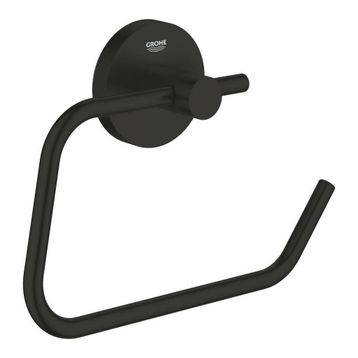 Grohe 1024722430 Essentials Mat Siyah Tuvalet Kağıtlığı