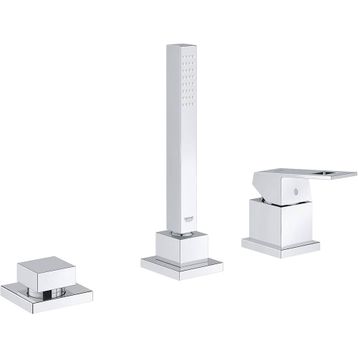Grohe 19966000 Eurocube 3 Delikli Küvet Bataryası
