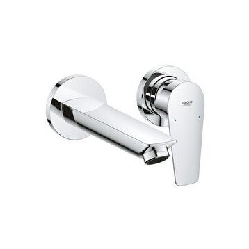 Grohe 20474001 Krom BauEdge Duvardan 2 Delikli Lavabo Bataryası