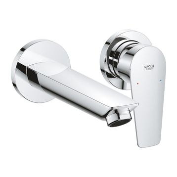 Grohe 20474001 Krom BauEdge Duvardan 2 Delikli Lavabo Bataryası