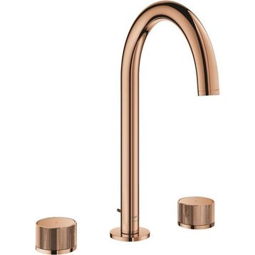 Grohe 20595DA0 Atrio Private Collection Warm Sunset Krom 3 Delikli L Boyut Lavabo Bataryası