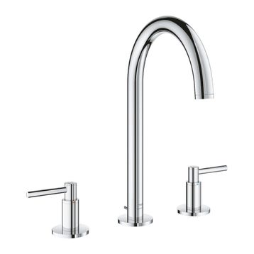 Grohe 20649000 Atrio Üç Delikli 1/2 inç L Lavabo Bataryası
