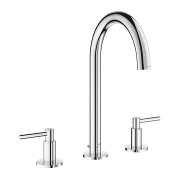 Grohe 20649000 Atrio Üç Delikli 1/2 inç L Lavabo Bataryası