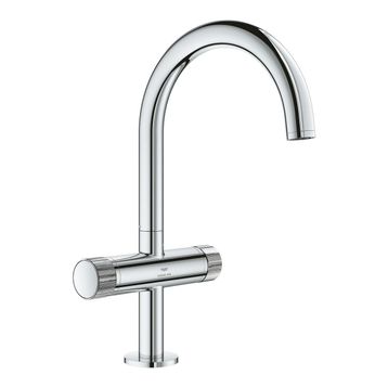 Grohe 21138000 Atrio Private Collection Tek Delikli 1/2 inç L Boyut Lavabo Bataryası