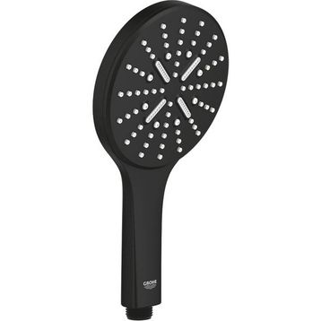 Grohe 22127KF0 3 Akışlı 13 cm Smartactive Phantom Black El Duşu