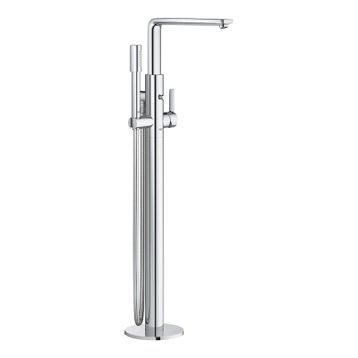 Grohe 23792001 Krom Lineare Yerden Ayaklı Küvet Bataryası
