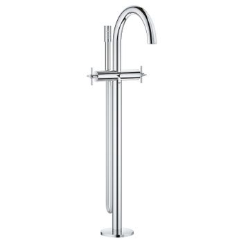 Grohe 23846003 Plus Krom Yerden Ayaklı Küvet Bataryası