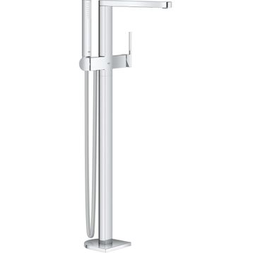 Grohe 23846003 Plus Krom Yerden Ayaklı Küvet Bataryası