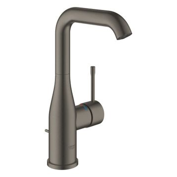 Grohe 24174AL1 Essence Fırçalı Sert Grafit Tek Kumandalı Lavabo Bataryası
