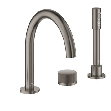 Grohe 25226AL0 Atrio Private Collection Antrasit 5 Delikli Küvet Bataryası