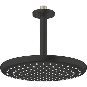 Grohe 266692430 Tempesta 250 142 mm Tek Akışlı Mat Siyah Tepe Duşu Seti