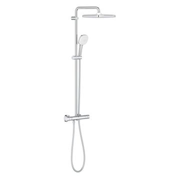 Grohe 26689001 Tempesta System 250 Cube Duvara Monte Termostatik Bataryalı Duş Sistemi