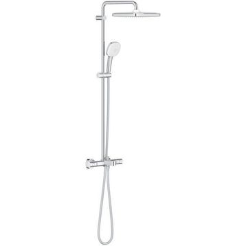 Grohe 26975001 Tempesta System 250 Cube Duvara Monte Termostatik Bataryalı Duş Sistemi