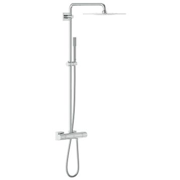 Grohe 27469000 Rainshower F-Series System 254 Duvara Monte Termostatik Bataryalı Duş Sistemi
