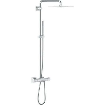 Grohe 27469000 Rainshower F-Series System 254 Duvara Monte Termostatik Bataryalı Duş Sistemi