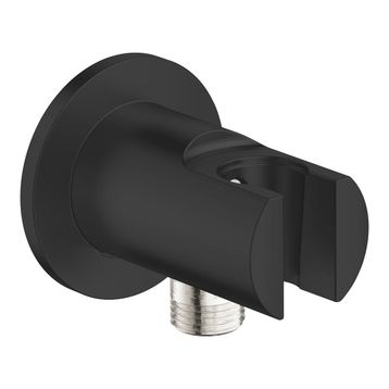 Grohe 286282431 Tempesta Mat Siyah Duş Çıkış Dirseği