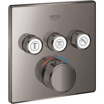 Grohe 29126A00 Smartcontrol Üç Valfli Akış Kontrollü Ankastre Termostatik Duş Bataryası