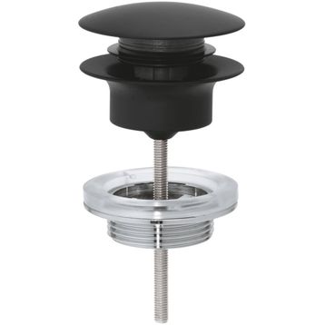 Grohe 29510KF0 Phantom Black Lavabo Sifon Bas Aç Tapa Takımı