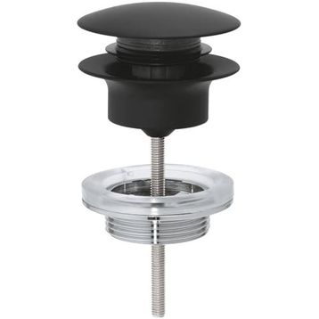 Grohe 29510KF0 Phantom Black Lavabo Sifon Bas Aç Tapa Takımı