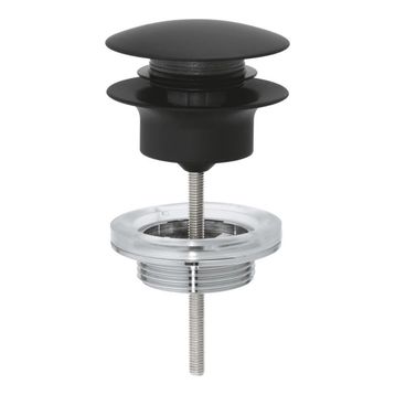 Grohe 29510KF0 Phantom Black Lavabo Sifon Bas Aç Tapa Takımı