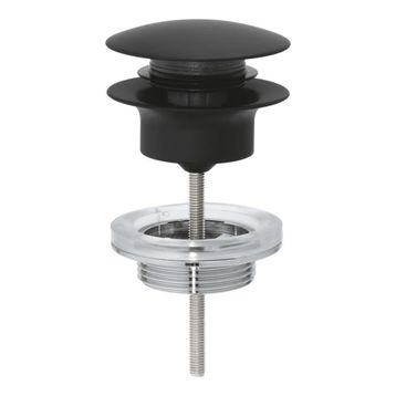 Grohe 29510KF0 Phantom Black Lavabo Sifon Bas Aç Tapa Takımı