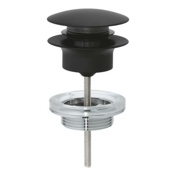 Grohe 29510KF0 Phantom Black Lavabo Sifon Bas Aç Tapa Takımı