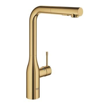 Grohe 30270GL0 L Başlıklı Altın Essence Spiralli Eviye Bataryası