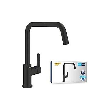 Grohe 304702430 Mat Siyah Start QuickFix Eviye Bataryası