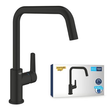 Grohe 304702430 Mat Siyah Start QuickFix Eviye Bataryası