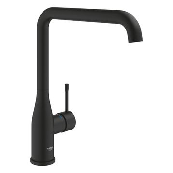Grohe 30505KF0 Döner Borulu Essence Phantom Black Eviye Bataryası