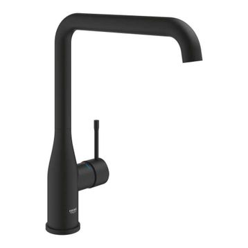 Grohe 30505KF0 Döner Borulu Essence Phantom Black Eviye Bataryası