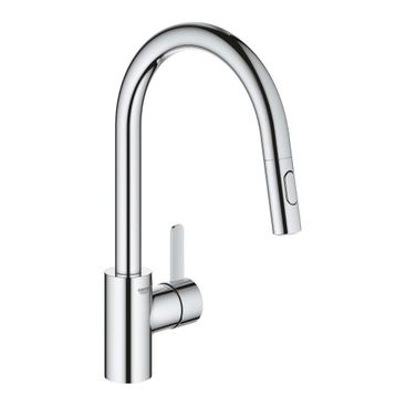 Grohe 31481001 Eurocosmo Krom Spiralli Eviye Bataryası
