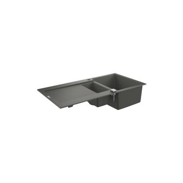 Grohe 31646AT0 K500 Kuvars 60 C 100-50 Granit Gri Rengi Kompozit Eviye
