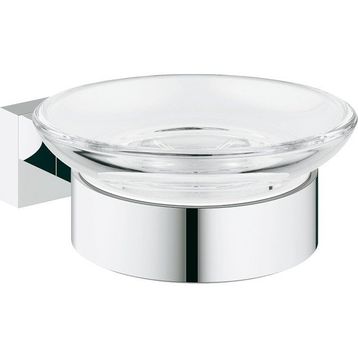 Grohe 40756001 Eurocube Krom Sıvı Sabunluk Seti
