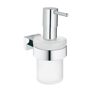 Grohe 40756001 Eurocube Krom Sıvı Sabunluk Seti