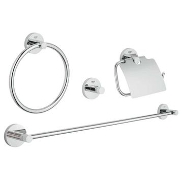Grohe 40776001 Essentials Dörtlü Banyo Aksesuar Seti