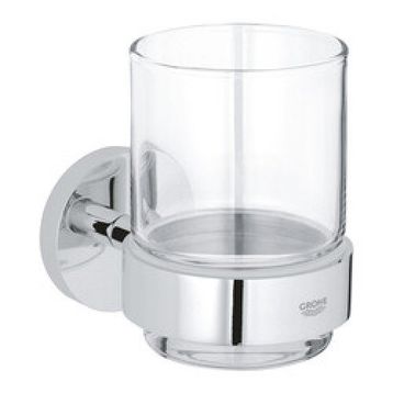 Grohe Essentials 40447001 Krom Diş Fırçalık Seti
