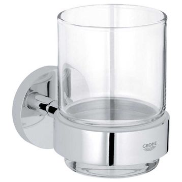 Grohe Essentials 40447001 Krom Diş Fırçalık Seti