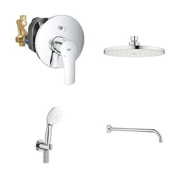Grohe Eurosmart 33305003 Krom Ankastre Banyo Batarya Seti