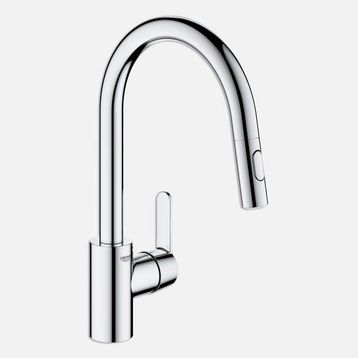 Grohe Get Spiralli Tek Kumandalı Eviye Bataryası